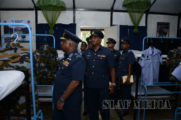 Annual Commander's Inspection at Slaf Station Iranamadu