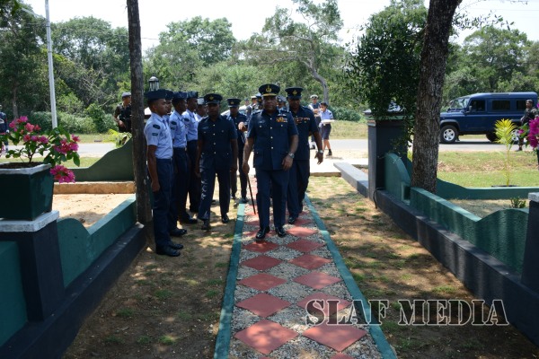 Annual Commander's Inspection at Slaf Station Iranamadu