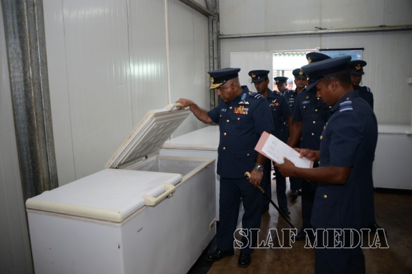 Annual Commander's Inspection at Slaf Station Iranamadu