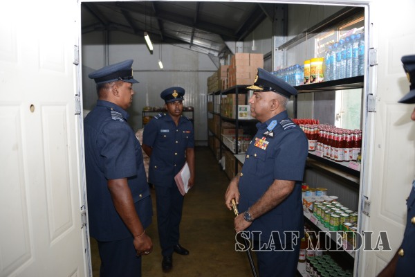 Annual Commander's Inspection at Slaf Station Iranamadu