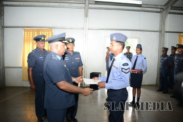Annual Commander's Inspection at Slaf Station Iranamadu