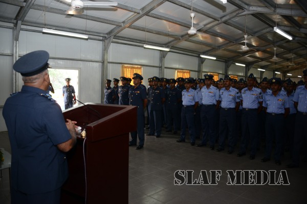 Annual Commander's Inspection at Slaf Station Iranamadu