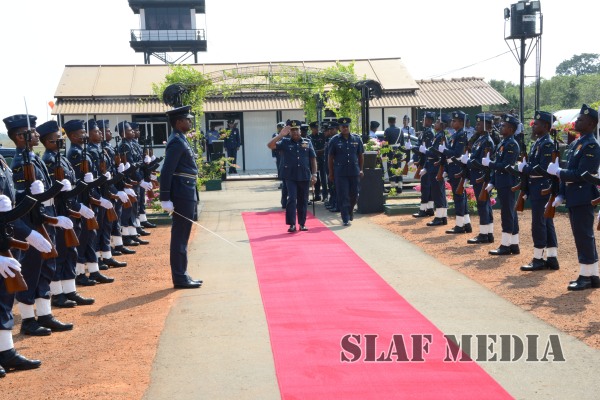 Annual Commander's Inspection at Slaf Station Iranamadu