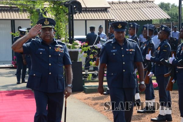 Annual Commander's Inspection at Slaf Station Iranamadu