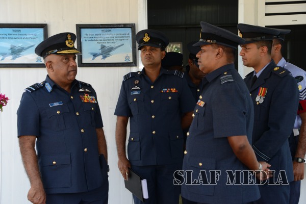 Annual Commander's Inspection at Slaf Station Iranamadu