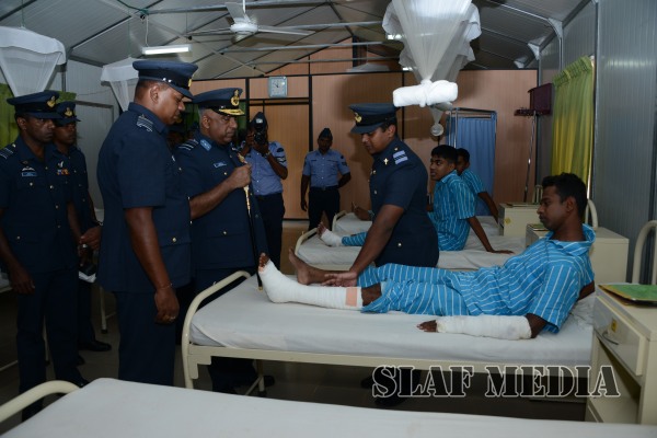 Annual Commander's Inspection at Slaf Station Iranamadu