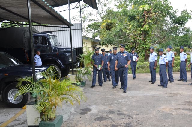 Commander’s Annual Inspection of SLAF Katukurunda 2011