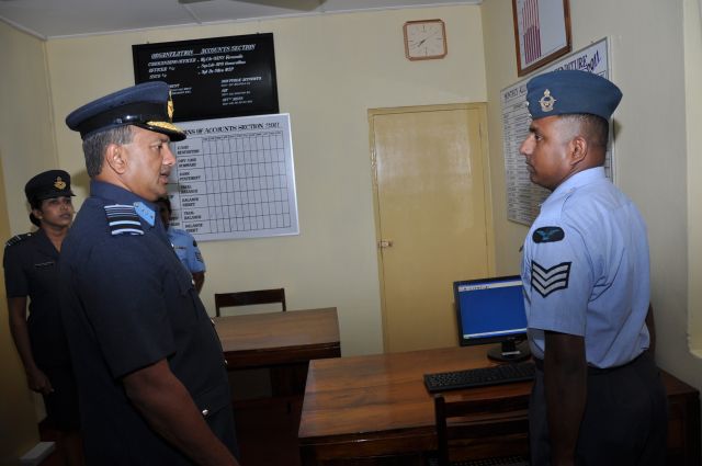 Commander’s Annual Inspection of SLAF Katukurunda 2011
