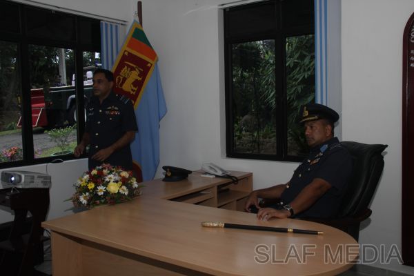 Annual Commander's Inspection - SLAF Unit Mirigama - 2012