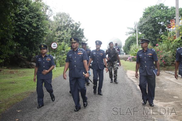 Annual Commander's
Inspection - SLAF Unit Mirigama - 2012