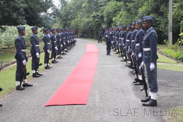 Annual Commander's
Inspection - SLAF Unit Mirigama - 2012