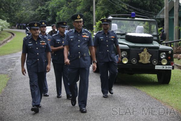 Annual Commander's Inspection - SLAF Unit Mirigama - 2012
