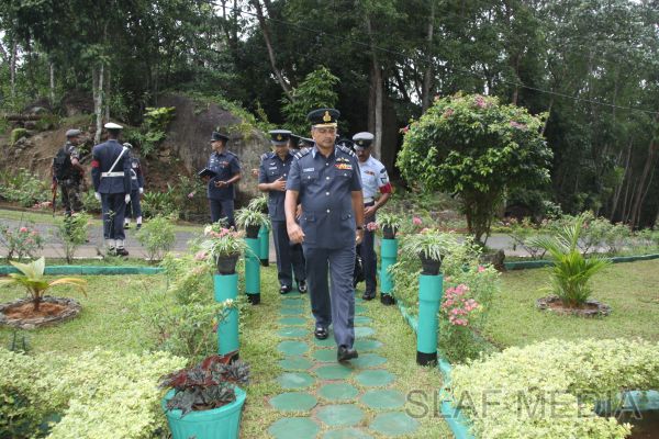 Annual Commander's Inspection - SLAF Unit Mirigama - 2012