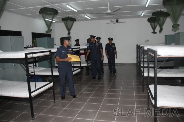 Annual Commander's
Inspection - SLAF Unit Mirigama - 2012