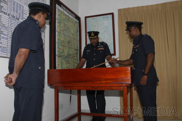 Annual Commander's
Inspection - SLAF Unit Mirigama - 2012