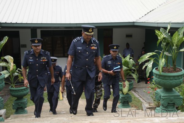 Annual Commander's Inspection - SLAF Unit Mirigama - 2012