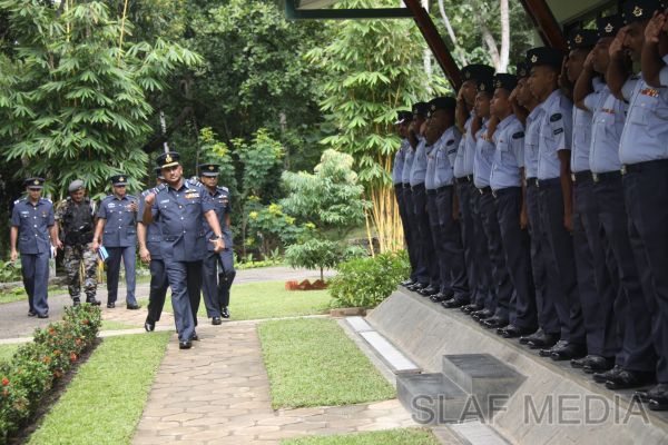 Annual Commander's
Inspection - SLAF Unit Mirigama - 2012
