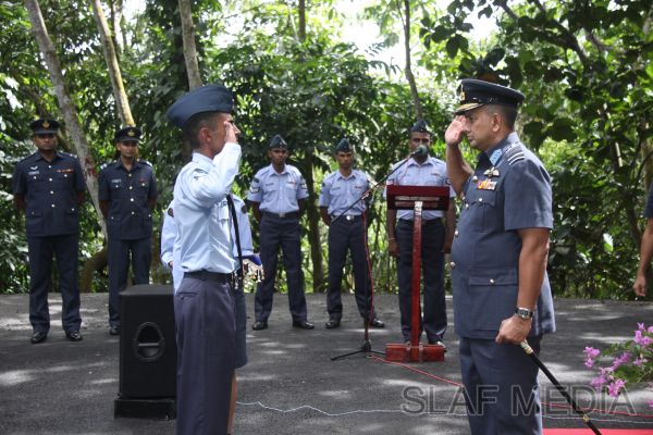 Annual Commander's
Inspection - SLAF Unit Mirigama - 2012