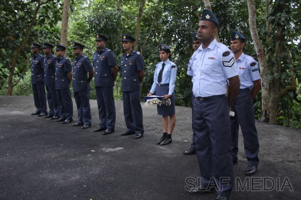 Annual Commander's
Inspection - SLAF Unit Mirigama - 2012