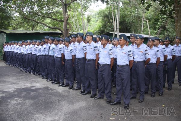 Annual Commander's Inspection - SLAF Unit Mirigama - 2012