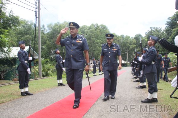 Annual Commander's
Inspection - SLAF Unit Mirigama - 2012