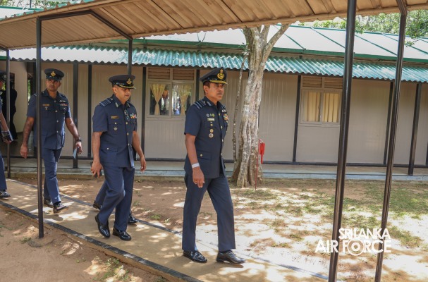 ANNUAL COMMANDER'S INSPECTION AT SLAF REGIMENT TRAINING SCHOOL VANNI