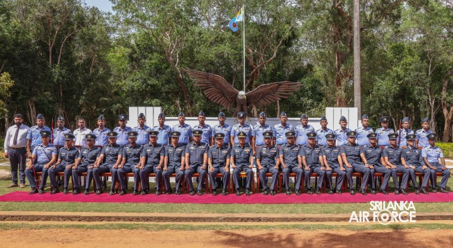 ANNUAL COMMANDER'S INSPECTION AT SLAF REGIMENT TRAINING SCHOOL VANNI