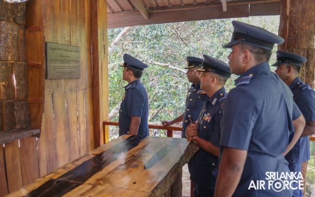 ANNUAL COMMANDER'S INSPECTION AT SLAF REGIMENT TRAINING SCHOOL VANNI