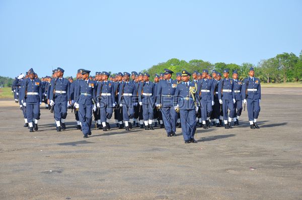 Annual Commander's Inspection at Sri Lanka Air Force Base Vavuniya