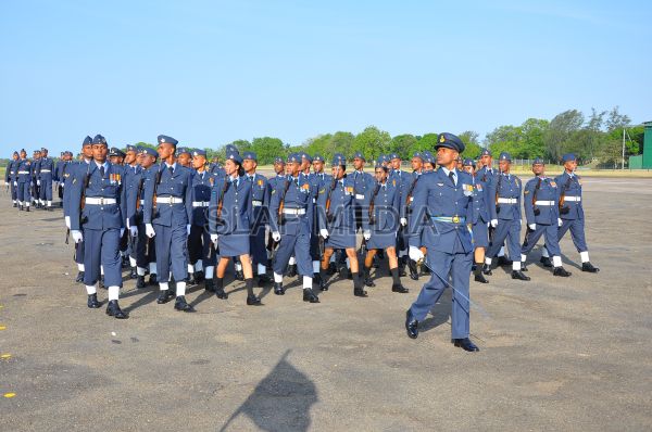 Annual Commander's Inspection at Sri Lanka Air Force Base Vavuniya