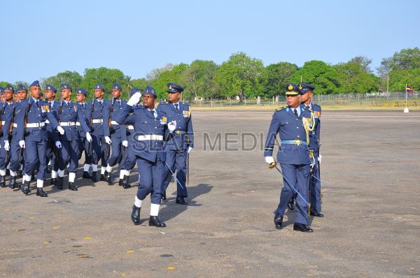 Annual Commander's Inspection at Sri Lanka Air Force Base Vavuniya