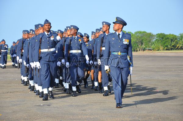 Annual Commander's Inspection at Sri Lanka Air Force Base Vavuniya