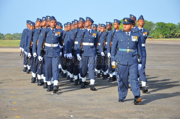 Annual Commander's Inspection at Sri Lanka Air Force Base Vavuniya