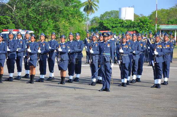 Annual Commander's Inspection at Sri Lanka Air Force Base Vavuniya