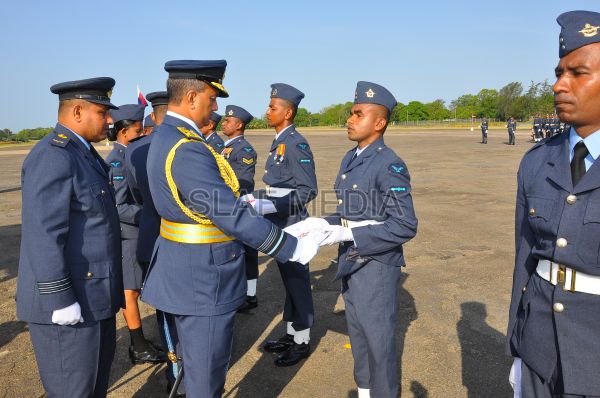Annual Commander's Inspection at Sri Lanka Air Force Base Vavuniya