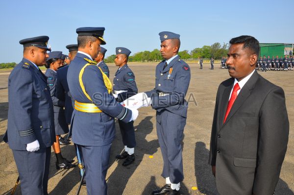 Annual Commander's Inspection at Sri Lanka Air Force Base Vavuniya