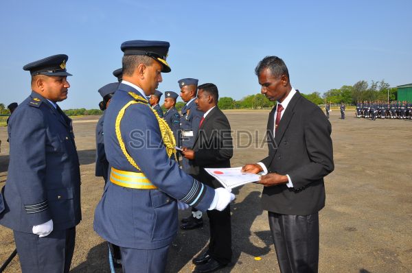 Annual Commander's Inspection at Sri Lanka Air Force Base Vavuniya
