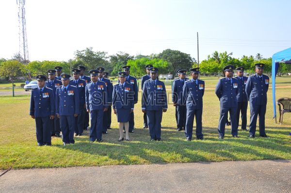 Annual Commander's Inspection at Sri Lanka Air Force Base Vavuniya