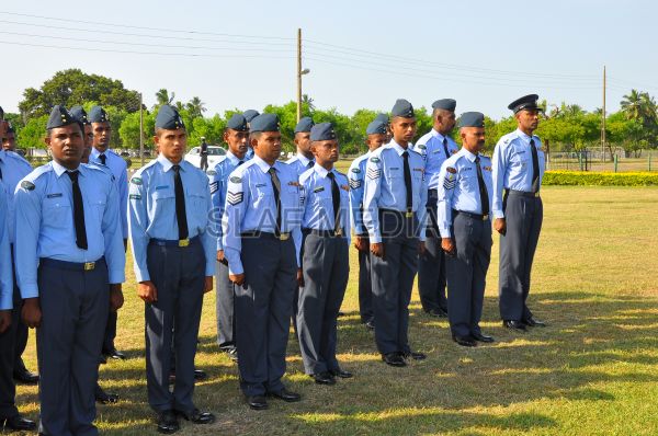 Annual Commander's Inspection at Sri Lanka Air Force Base Vavuniya
