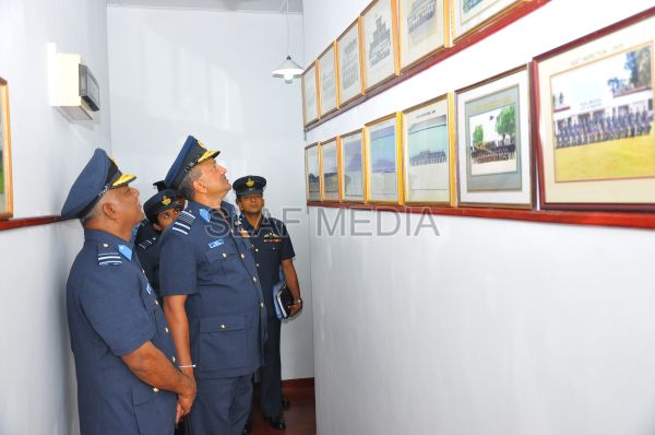 Annual Commander's Inspection at Sri Lanka Air Force Base Vavuniya