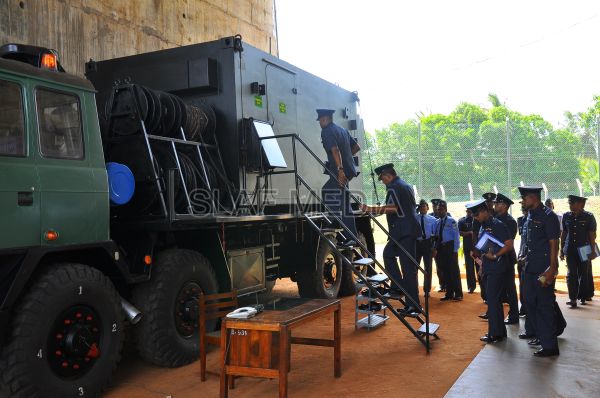 Annual Commander's Inspection at Sri Lanka Air Force Base Vavuniya