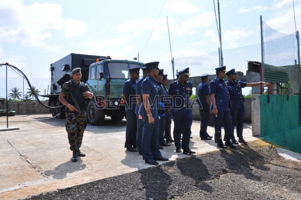 Annual Commander's Inspection at Sri Lanka Air Force Base Vavuniya