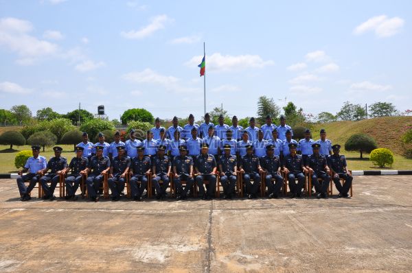 Annual Commander's Inspection at Sri Lanka Air Force Base Vavuniya