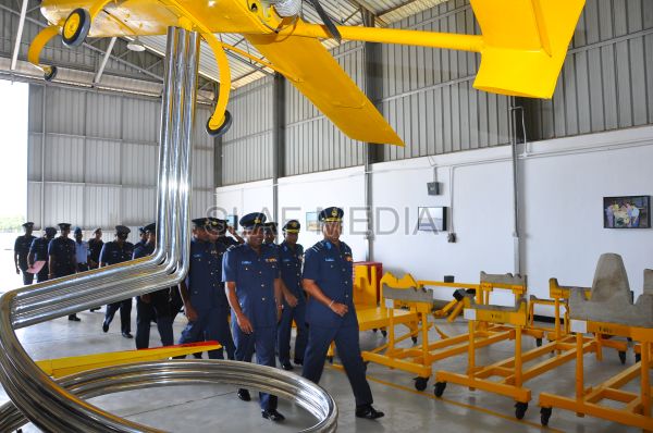 Annual Commander's Inspection at Sri Lanka Air Force Base Vavuniya