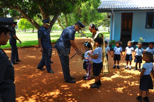 Annual Commander's Inspection at Sri Lanka Air Force Base Vavuniya