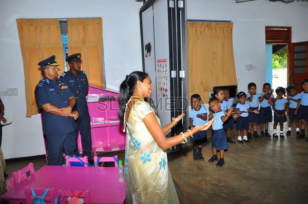 Annual Commander's Inspection at Sri Lanka Air Force Base Vavuniya