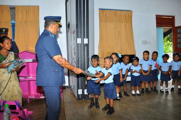 Annual Commander's Inspection at Sri Lanka Air Force Base Vavuniya