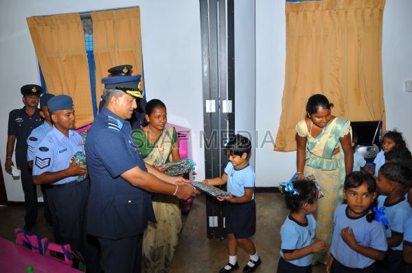 Annual Commander's Inspection at Sri Lanka Air Force Base Vavuniya