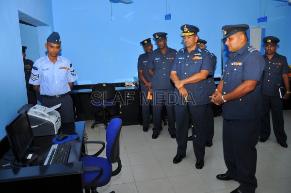 Annual Commander's Inspection at Sri Lanka Air Force Base Vavuniya
