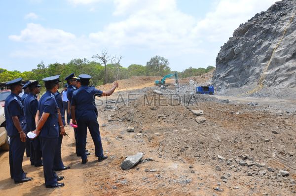 Annual Commander's Inspection at Sri Lanka Air Force Base Vavuniya